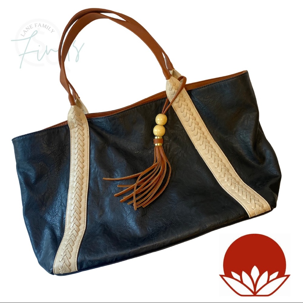 Big Buddha - L/G Leather Tote Bag